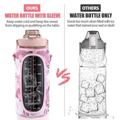 Big Water Bottle for Gym Fitness Workout Reusable Sport Half Gallon Water  Bottle