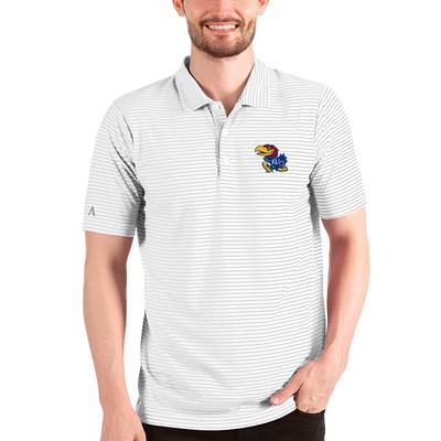 Men's Antigua White/Black Kansas City Royals Motion Polo - Yahoo Shopping