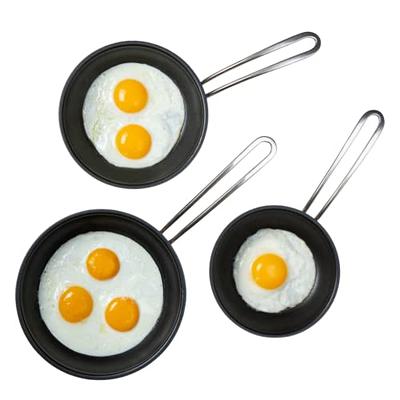 Mini Frying Pan Nonstick Stainless Steel Cookware Frying Pan Egg