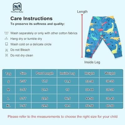 MooMoo Baby Waterproof Diaper Pants for Potty Training 2 Packs