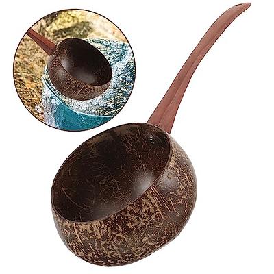  KJHBV Wooden Bailer Sauna Water Scoop Large Soup Spoon