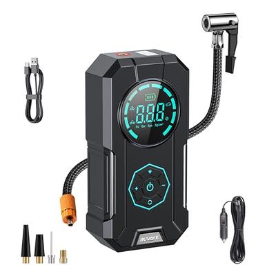 AstroAI Tire Inflator Portable Air Compressor Air Pump for Tires - Car  Accessories, 12V DC Auto Pump with Digital Pressure Gauge, 100PSI with