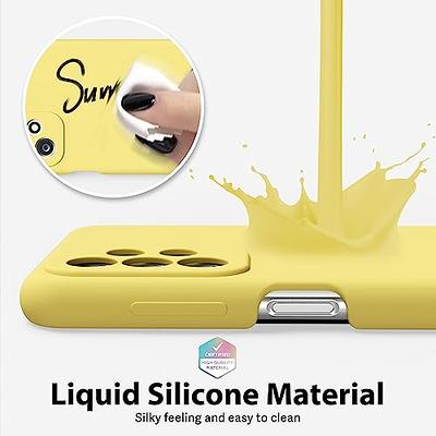 Cell Phone Cases For iPhone 11,Silicone Gel Rubber Shockproof Case Ultra  Thin Fit Case Slim Matte Surface Cover For iPhone 11 - Yellow