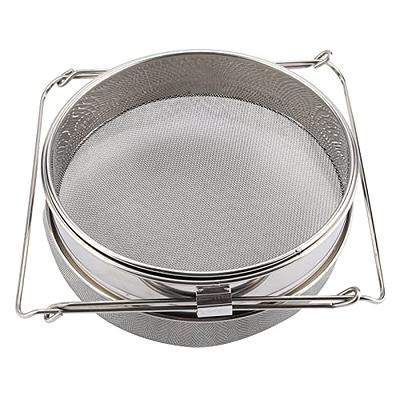 Double Layer Honey Strainer Stainless Steel Honey Sieve Mesh Filter Screen  for Beekeeping Equipment - Yahoo Shopping