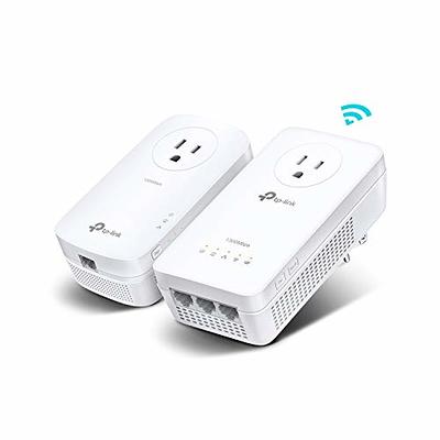 TP-Link Powerline WiFi Extender(TL-WPA8631P KIT)- AV1300 Powerline Ethernet  Adapter with AC1200 Dual Band WiFi, Gigabit Port, Passthrough, OneMesh,  Plug & Play, Ideal for Gaming/4K TV - Yahoo Shopping