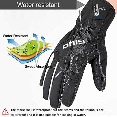 Shock Resistant Coldproof Cycling Gloves For Men, Winter Anti Slip