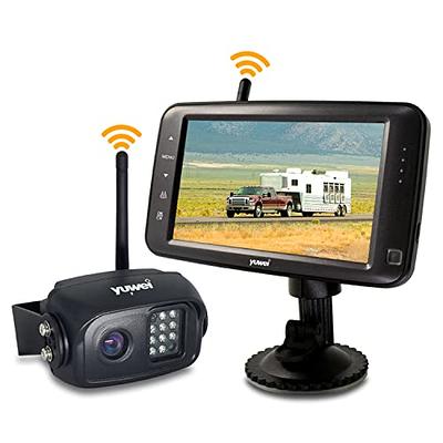 Wireless Backup Dash Cam, MHCABSR WiFi Reversing Camera Work with