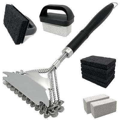 BBQ Grill Brush and Scraper Set