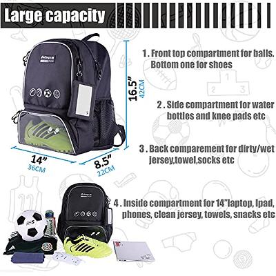  TUGUAN Basketball Bag, Soccer Duffle Bag with