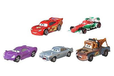 Rayo McQueen y Mate Carro Vehículo De Metal Disney Mattel