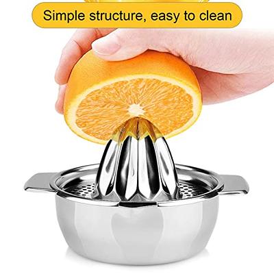 Fruit Juice Squeezer, Easy Manual Handheld Fruit Juicer, Heavy