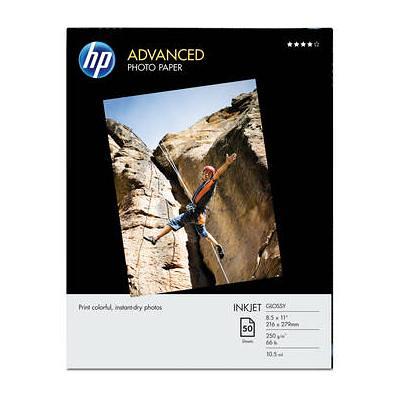 HP Advanced Photo Paper (Glossy) for Inkjet - 5x7 - 60 Sheets