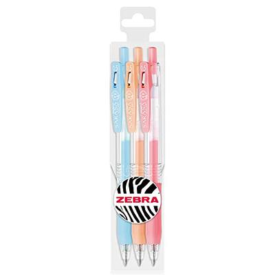 Zebra 14680 Sarasa Roller Ball Retractable Gel Pen, Black Ink, Medium, 24  per Pack 