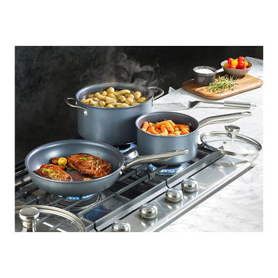 T-fal Platinum Endurance Stainless Steel 14pc Cookware set with Non-Stick  Frypan