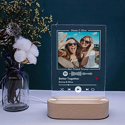  Songs Acrylic Custom Girlfriend Birthday Gifts, Personalized  Acrylic Plaque with Acrylic Stand Playlist Picture Frame Cute Boyfriend  Gifts Christmas Gifts : Home & Kitchen