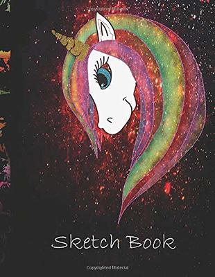 Sketchbook: A Cute Unicorn Kawaii Large Sketchbook/Notebook:108+ Pages of  8.5x11 With Blank Paper for Girls To Drawing, Doodling, Journal ,Sketching   Edition) (Cute Unicorn Sketchbook for Girls) - Yahoo Shopping