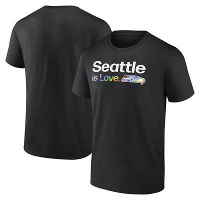 Men's Refried Apparel Heather Gray Seattle Seahawks Sustainable Split  T-Shirt