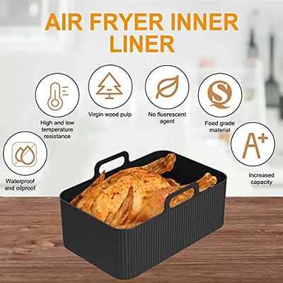Air Fryer Accessories Baking Reusable Silicone Pot Basket Cooking