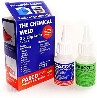 PASCOFIX Strongest Super Glue CA Glue Crazy Glue Super Glue Ceramic Super  Glue for Metal Glue for Plastic Repair Glue Shoe Glue Strong Glue for  Plastic Epoxy Industrial Super Glue Rubber 