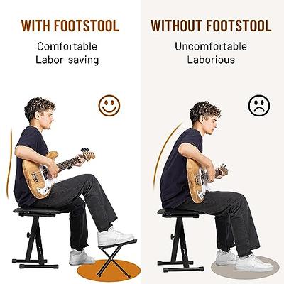 Guitar Foot Rest Footrest Foldable Wood Footstool Foot Stool Adjustable  Height For Acoustic Classic