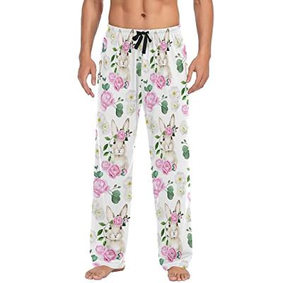 Ollabaky Women's Pajama Pants Dogs Medium Poodle PJs Bottoms for Women Wide  Leg Sleep Lounge Pants, L - Yahoo Shopping