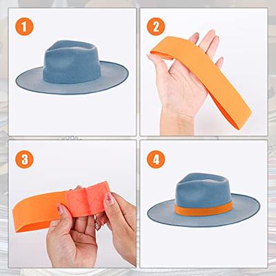 6 Pieces Adjustable Hat Band Hat Bands for Women Cowboy Hat Band for Men  Panama Straw Hat Accessories, 6 Colors