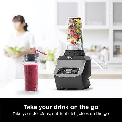 Ninja BL660 Professional Compact Smoothie & Food Processing Blender,  1100-Watts, 3 Functions -for Frozen Drinks, Smoothies, Sauces, & More,  72-oz.* Pitcher, (2) 16-oz. To-Go Cups & Spout Lids, Gray - Yahoo Shopping