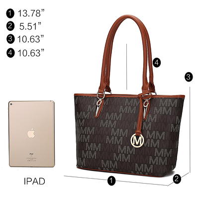 MKF Collection Kissaten Milan M Signature Tote Handbag by Mia K. - Yahoo  Shopping