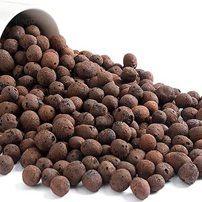 Natural Leca Clay Pebbles, 15LBS 8mm-18mm Expanded Organic Balls Plants  Grow Media Gardening Soil for Hydroponics, Drainage, Decoration, Aquaponics  - Yahoo Shopping