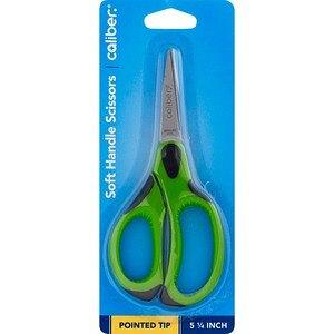 Westcott Soft Handle 5 Scissors, Pointed, Colors Vary, Pack of 12