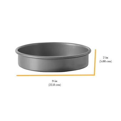 Webake 7 Inch Mini Leakproof Removable Deep Baking Pan with 30 pcs  Parchment Paper