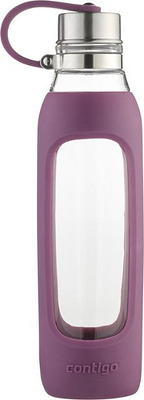 Contigo Kids Water Bottle with AUTOSPOUT Straw Lid Purple Orchid, 20 fl oz.  