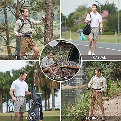 Mens Cargo Hiking Shorts Quick Drying Outdoor Golf Shorts with Multi  Pockets for Camping Fishing Casual Work Travel(Dark Khaki XXL) - Yahoo  Shopping
