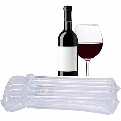 LIV 5 Pack Reusable Wine Bag for Travel Wine Bottle Protector Sleeve  for Airplane Car Cruise Protection Luggage Leak-proof