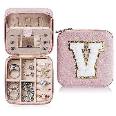 Longwu Travel Jewelry Organizer for Women Girls,Mini Travel Jewelry Case,Travel  Ring Organizer Necklace Organizer Earring Organizer Box,Small Jewelry  Organizer,Gifts for Girls Women,Travel Essentials Beige-S - Yahoo Shopping