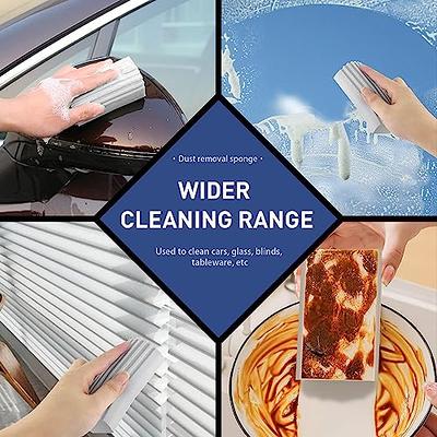  Damp Dusting Sponge Duster, Grey Dust Cleaning Sponge, Reusable  Household Cleaning Sponge Tool for Blinds, Glass, Baseboards, Vents,  Railings, Mirrors, 8 Pack : Health & Household