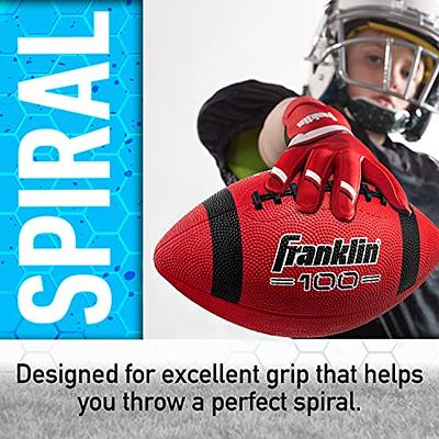 Franklin Sports 1000 Series Grip-Rite Junior Football - Brown