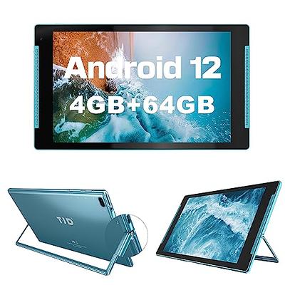 10 inch Tablet Android 13 Tablets, 8GB (4+4) RAM 128GB ROM 1TB Expand,  1280x800 IPS HD Screen, Quad Core Processor, WIFI6, Dual Camera, 6000mAh,  BT, Tablet PC (Black)