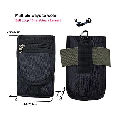 Outdoor EDC Tool Storage Bag Horizontal Zipper Totebag Multi-Purpose Pouch  Utility Tool Small Bag Organizer