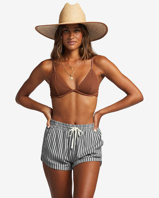 Black - Women Waist Billabong Yahoo Road Elastic for Trippin Shorts Shopping