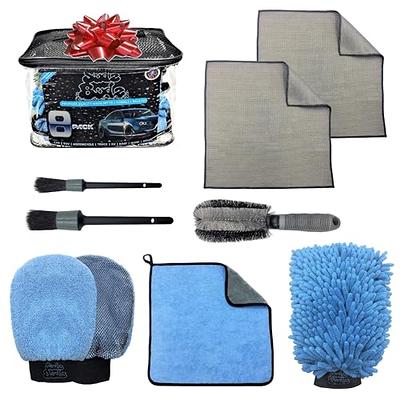 FCLUSLL 30Pcs Car Cleaning Tools Kit, Car Detailing Kit with
