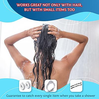 Disposable Drain Hair Catcher Stickers for Shower, White Mesh Stickers  4.3'', 25 PCS, Sticky Covers, Shower Drain Protector, Anti-Blockage - Yahoo  Shopping