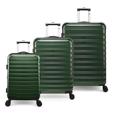 IFLY Rolling Luggage Hardside Spectre Versus Clear Luggage 24