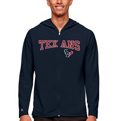 Men's Antigua Black Dallas Cowboys Logo Legacy Full-Zip Hoodie Size: Small