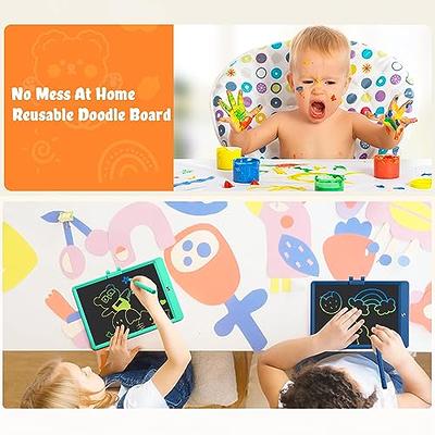 LCD Writing Tablet for Kids, 10 Inch Toddlers Doodle Board, Learning Toys,  Reusable Drawing Pad Travel Essentials, Christmas Birthday Gift for for 3 4  5 6 7 Year Old Girls Boys 