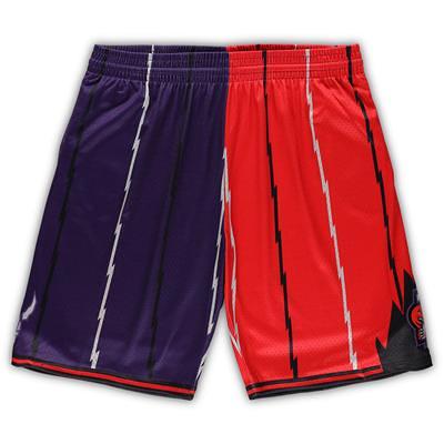 Men's Mitchell & Ness Purple/Red Toronto Raptors Big Tall Hardwood Classics  Split Swingman Shorts - Yahoo Shopping