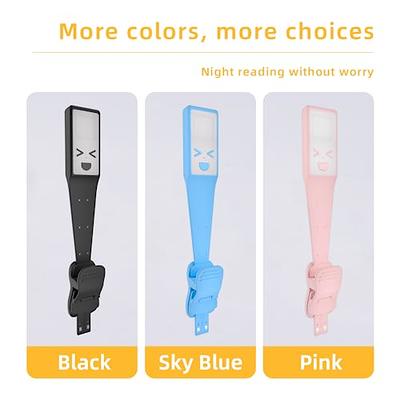 Vekkia 14 LED Rechargeable Book-Light with Clamp for Reading at Night in  Bed, Warm/White , 180° Adjustable Clip on Light, Lightweight Eye Care Book