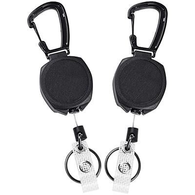 E LV Self Retractable ID Badge Holder Key Reel - Auto Parts