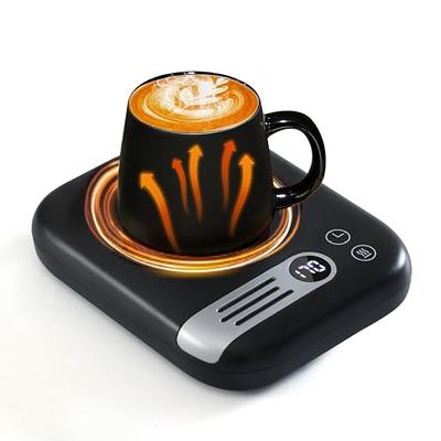 HOWAY Coffee Warmer & Mug Set, Coffee Mug Warmer for Desk Auto