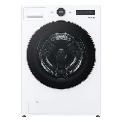 Samsung Bespoke 5.3-cu ft High Efficiency Stackable Steam Cycle Smart  Front-Load Washer (Silver Steel) ENERGY STAR in the Front-Load Washers  department at